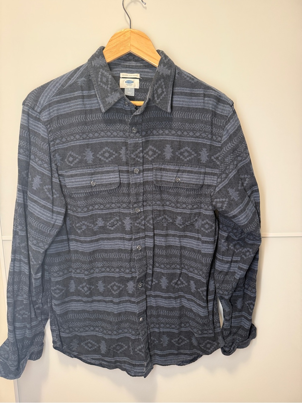 Old Navy Rustic Flannel Button-Up Shirt